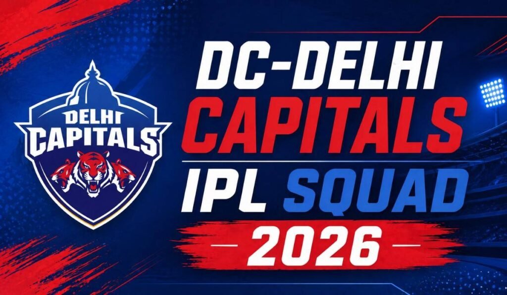 DC-Delhi Capitals IPL Squad 2026