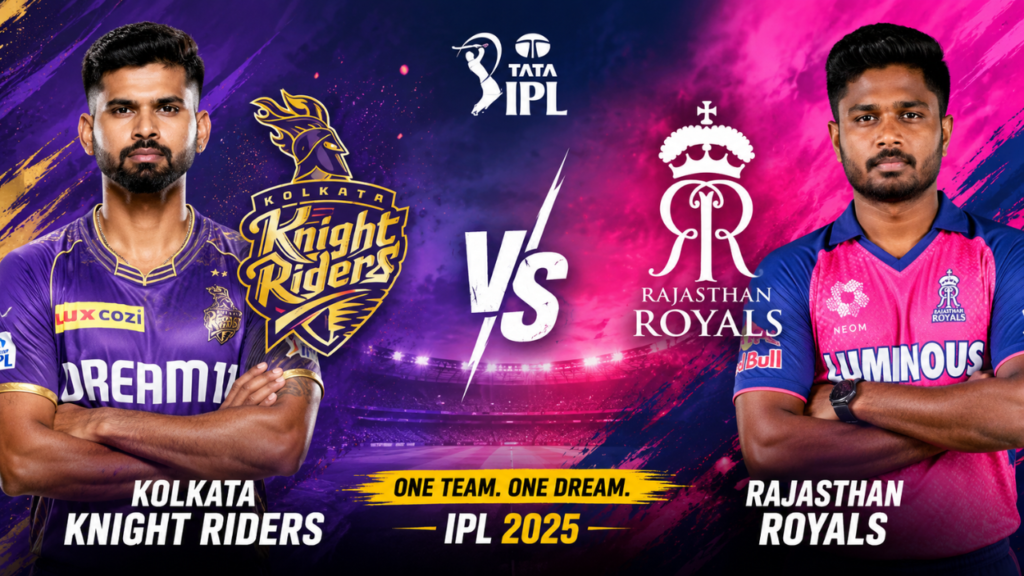 Kolkata Knight Riders vs Rajasthan Royal Timeline