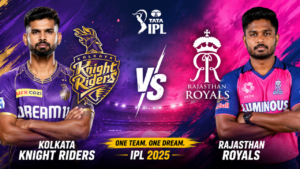 Kolkata Knight Riders vs Rajasthan Royal Timeline