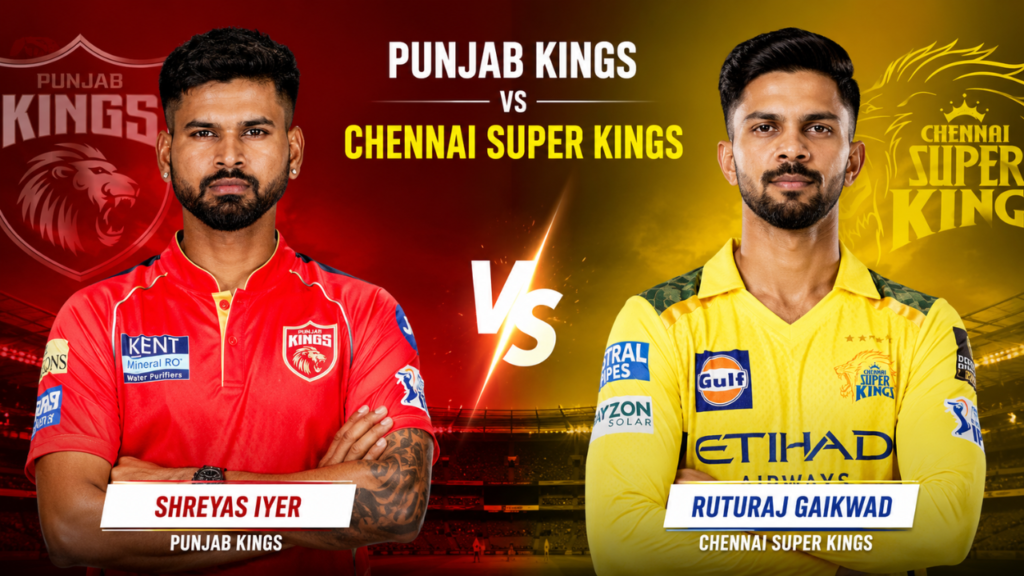 Punjab Kings vs Chennai Super Kings