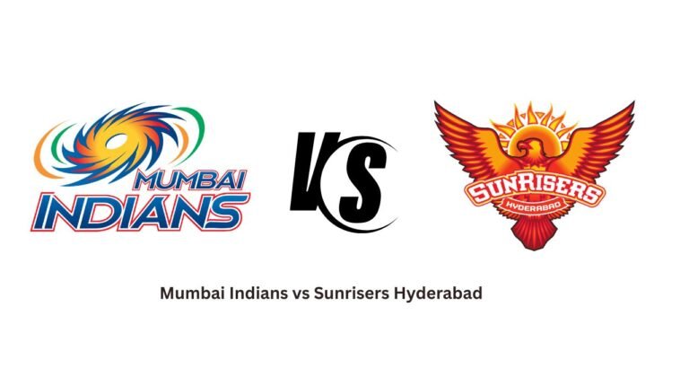 Mumbai Indians vs Sunrisers Hyderabad