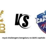 royal challengers bengaluru vs delhi capitals timeline
